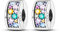 Parmuz Clip Spacer Charme für Armband 925 Sterlingsilber Pave Cubic Zirkonia Clip Lock Spacer Stopper Charm Bead Star Moon Evil Eye Charm Schmuck Geschenk für Frau