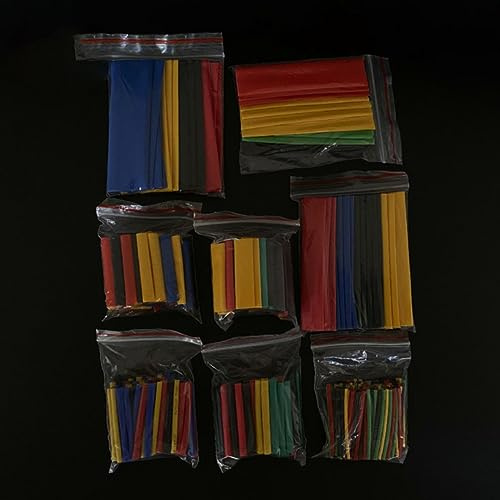 164-750 Pcs Thermorétractable Tube Isolation Tube Rétractable Assortiment Électronique Polyoléfine Fil Câble Manchon Kit-328 dans un sac
