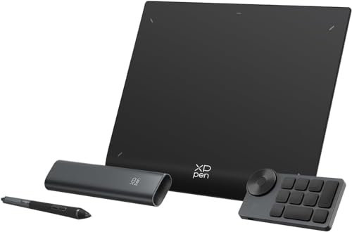 XP-PEN Deco Pro LW (Gen 2) Tablet Gráfica, Tableta Gráfica, Dibujo sin Pantalla Bluetooth 5.0, Lápiz de 16 K Niveles de Presión, Compatible con Windows Chrome OS macOS 10.10 Android 10.0 Linux