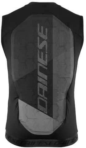 Dainese - Flexagon Waistcoat 2 Man, Skischutzweste, Ski-Rückenprotektor, Mann, Schwarz/Grau, XXL