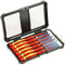 HÖGERT TECHNIK 6er-Set Isolierte Schraubendreher Kreuzschlitzschraubendreher und Schlitzschraubendreher 1000V Hand Screwdriver, CrV, Rot/Gelb