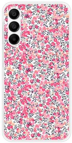 1001coques Coque de Téléphone Compatible pour Samsung Galaxy A15, Design Liberty Wiltshire Rose, Imprimée en France, Étui Souple en Silicone, Housse de Protection.