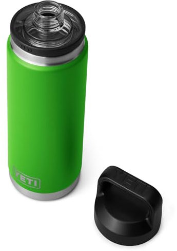 YETI Rambler Bottle Chug, Vaccum Insulated Stainless Steel Bottle with Chug Cap, Canopy Green, 26 oz (769 ml)