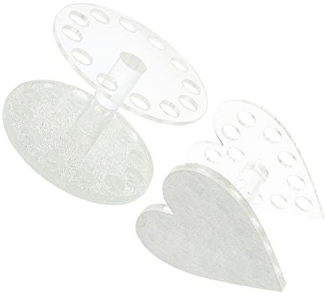 minkissy 2-teiliges Acryl-nagelkunst-stiftregal Nagelkunst-stiftablage Und - Für Den Salon Platzsparender Make-up-pinsel-aufbewahrungs-organizer