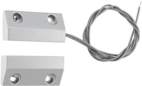 CIYODO Zinc Alloy Door Sensor Alarm Window Magnetic Wired Alarms Easy to Use Strong Magnetism