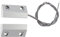 CIYODO Zinc Alloy Door Sensor Alarm Window Magnetic Wired Alarms Easy to Use Strong Magnetism
