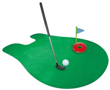 Nicear Mini Golf Game Set Leisure and Entertainment Sports Toilet Bathroom Practice For Golf Fans to Add Fun in the Toilet