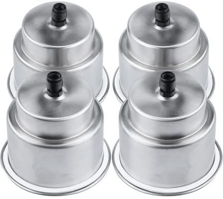 KIXZSAZ 4 Uds. De portavasos de Acero Inoxidable, Resistentes al Desgaste, automotrices, para vehículos, Botellas, Soporte para Botellas
