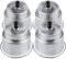 KIXZSAZ 4 Uds. De portavasos de Acero Inoxidable, Resistentes al Desgaste, automotrices, para vehículos, Botellas, Soporte para Botellas