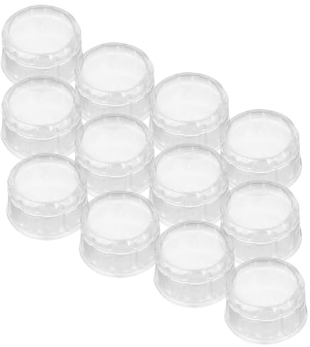 HOUDERCO 20 Stück Deckel Für Shakerbecher Splash-Proof Abdeckungen Aus Kunststoff Für Bubble Tea Milchtee Und Zitronentee Passend Für Cocktail-Shaker Tragbar Für Unterwegs