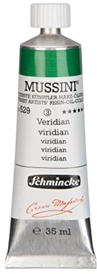 Schmincke - MUSSINI®, finest artists' resin oil colors, Veridian - 35 ml