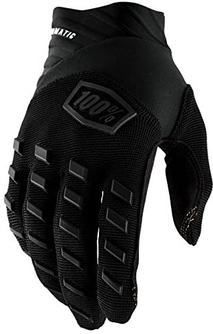 100% Unisex Handschuhe Airmatic, Schwarz Charcoal, XL, HU-GLO-0057