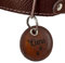 Petsen Hundemarke mit Gravur | Adressanhänger Hund mit Name und Telefonnummer | Hundeanhänger mit Gravur | Hundemarke Personalisiert | Dog Tag mit Gravur | Farbe: Vintage Braun