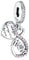 Jokmeo Charm Anhänger Damen 925 Sterling Silber für Armband Charms Beads passend für Pandora Armband und Halskette, Kompatibel mit Europäischen Armbänder für Frauen Mädchen