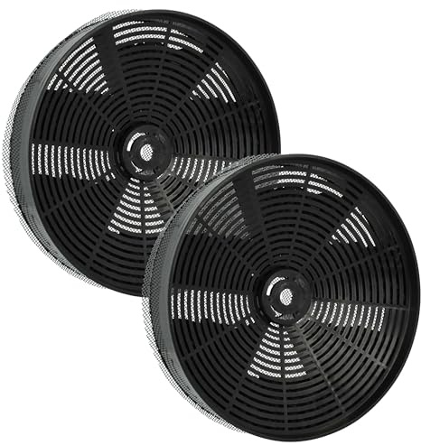 vhbw 2x Aktivkohlefilter kompatibel mit Alno ADF 602 G 94249190700