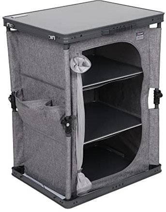 Berghaus Midi Stow Camping Cupboard with 3 Shelves, Berghaus Campsite Cupboard, Camping Furniture