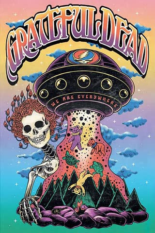 Grateful Dead - Bertha UFO - Manga Anime Poster Grösse 61x91,5 cm