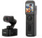 Feiyu Pocket 3 Action Camera 4K with Remote Control Bundle [Official],3-Axis Anti-Shake Stabilization,12MP Ultra HD,Built-in MIC,130° Wide View,for Vlogging,Diving,Riding