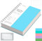 EMSHOI Notebook A5 Bullet Dotted Journal, 300 Pages/150 Sheets, 100gsm Dot Grid Paper, Waterproof Hardcover, Spiral Wirebound Notepad for Women Men Office School Work Writing, 14.5 x 21cm, Blue
