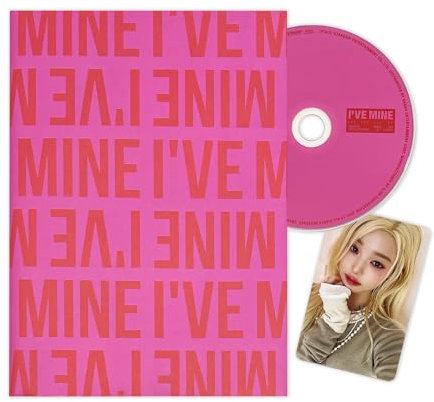 I'VE MINE - IVE THE 1st EP (EITHER WAY Ver.) Dust Jacket + Photo Book + CD-R + Photocard + 2 Pin Badges + 4 Extra Photocards