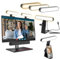 Lmaqfum 5W Bright Selfie Light Computer Laptop Video Conference Light Monitor Light 3000-6500K with Adjustable Stand for Webcam Zoom Call Video Meeting Recording Podcast Live Streaming, 2 Packs
