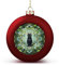 4 rote Acryl-Kugel-Ornamente, schwarze Katze, Weihnachtsschmuck, Dekokugeln für Weihnachtsbaum, Hochzeit, Party, hängende Weihnachtsdekoration, Heimdekoration