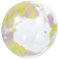 NUOBESTY aufblasbarer Spielbälle im Freien aufblasbarer Pool Schwimmbad PVC Strandball Zoll Strandball mit Weltkarte Design PVC-Weltkugel Wasserball großer Transparent