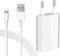 Chargeur pour Iphone 8/8 Plus/ 11/7/ 7 Plus/ 6/ 6S/ SE 2020/ X/XR/XS/XS Max/ 10/12 SE 2020,IPad,Air pods, 5V 1A Adaptateur Secteur USB avec Câble 2M
