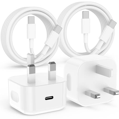 Long iPhone 16 15 Fast Charger 3M Apple Original,[Apple MFi Certified] 2Pack 20W PD USB C Charger Plug with 3M USB C to C Charging Cable for iPhone 16/15/16 Pro Max/16 15 Pro/16 Plus,iPad Pro/Air