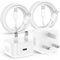Long iPhone 16 15 Fast Charger 3M Apple Original,[Apple MFi Certified] 2Pack 20W PD USB C Charger Plug with 3M USB C to C Charging Cable for iPhone 16/15/16 Pro Max/16 15 Pro/16 Plus,iPad Pro/Air