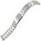 SCRUBY Edelstahl-Uhrenarmbänder für 1853 T049 T049410A Tissot PR100-Serie, massives Metallarmband, 19 mm(Silver)