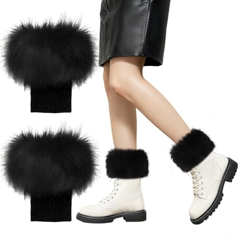 Beinwärmer, 1 Paar Beinstulpen, Stulpen Damen, Leg Warmers, Fellstulpen, Leg Warmer, Stulpen Für Damen Und Mädchen, Winterwärmer