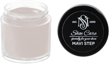 Premium Schuhcreme - NCS S 2005-Y80R Rosé-Taupe-Nebel - Nährende Pflege & Farbauffrischung für Glattleder von MAVI STEP - 0.34 fl oz / 10 ml