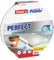 tesa extra Power Perfect Gewebeband - Gewebeverstärktes Ductape zum Basteln, Reparieren, Befestigen, Verstärken und Beschriften - Weiß - 25 m x 19 mm