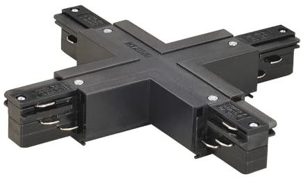 EUTRAC X-Verbinder für 3-Phasen HV-Schiene schwarz
