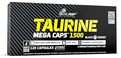 Olimp Sport Nutrition Taurin Mega Caps 120 Kapseln, 1er Pack (1 x 202,8 g)