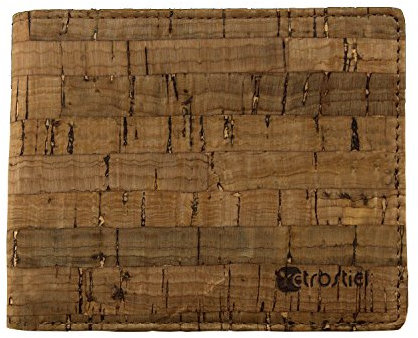 Portefeuille pour Hommes en liège Vegan Cadeau Vintage retrostiel (Deluxe)