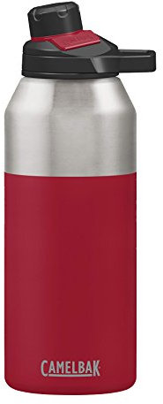 Camelbak Unisex Adult Chute Mag Vacuum Stainless Cardinal Bottle - 001 Black/Grey, 40 oz.