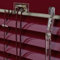 WR-Design Alu Jalousie Bordeaux weinrot - Breite 50 bis 240 cm - Höhe 160/220 cm - Tür Fenster Rollo Jalousette Aluminium Fensterjalousie Lamellen Metall (50 x 160 cm)