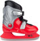 Nijdam Schlittschuh Junior Größe 31-32 rot/grau