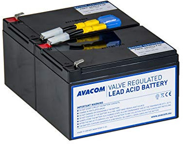 AVACOM PBPP-24V012-F2A Blei-Säure Akku 24V 12Ah für Peg Pérego F2, schwarz