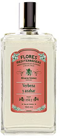 Alvarez Gomez Fiori mediterranei, Verbena e fiori d'arancio, Eau de Toilette, Floreale, 150 millilitri