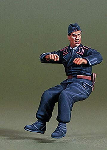 XINGCHANG 1/35 Alter Offizier Panzer Crew An Bord (Links) Harzfigur Modellbausätze Miniatur Gk Demontage Unlackiert
