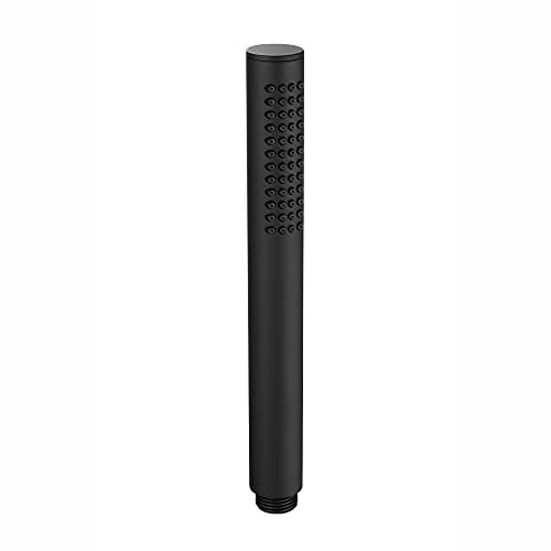 ENKI, E20, Round Pencil Hand Shower with Rubber Jets, Matte Black