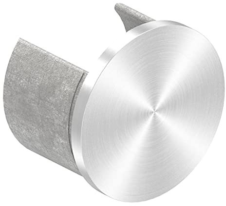 Endkappe | flache Ausführung | für Nutrohr Ø 48,3 mm | V2A