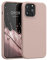 kwmobile Case Compatible with Apple iPhone 13 Pro Max Case - TPU Silicone Phone Cover with Soft Finish - Dusty Pink
