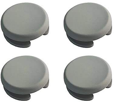 Rinbers Pack of 4 3D Analog Joystick Button Control Cover Thumbstick Circle Pad Cap Replacement for Nintendo 2DS 3DS 3DS XL LL New 2DS XL New 3DS New 3DS XL LL