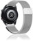 Niboow 22mm Armband für Xiaomi Watch S1/Watch S1 Active/Mi Watch/Samsung Galaxy Watch 3 45mm, Edelstahl Ersatzband, Uhrenarmband für Samsung Gear S3 Frontier/S3 Classic/Gear S/Galaxy Watch 46mm-Silber