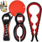 Jar Opener Grabber - 4 Packs Rubber Jar Opener for Weak Hands 6-in-1 5-in-1 Jar Bottle Opener Can Opener for Seniors with Arthritis