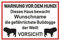 Samunshi® Aufkleber Bulldogge Warnung - Schild Sticker Hinweisschild Warnschild Vorsicht Hund 30 x 20cm Bulldogge Warnung schwarz